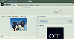 Desktop Screenshot of kiriguardian.deviantart.com