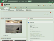Tablet Screenshot of daniawwrr.deviantart.com
