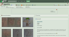 Desktop Screenshot of gypsygirlie.deviantart.com