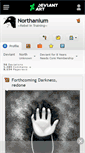 Mobile Screenshot of northanium.deviantart.com