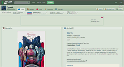 Desktop Screenshot of dzorek.deviantart.com