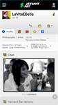 Mobile Screenshot of lavitaebella.deviantart.com