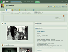 Tablet Screenshot of lavitaebella.deviantart.com