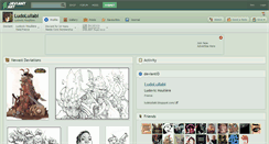Desktop Screenshot of ludolullabi.deviantart.com