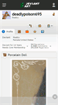 Mobile Screenshot of deadlypoison695.deviantart.com