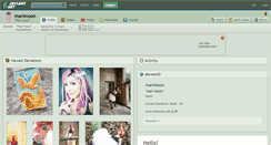 Desktop Screenshot of marimoon.deviantart.com