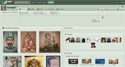 Desktop Screenshot of derangio7.deviantart.com