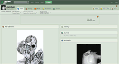 Desktop Screenshot of juliettak.deviantart.com