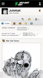 Mobile Screenshot of juliettak.deviantart.com