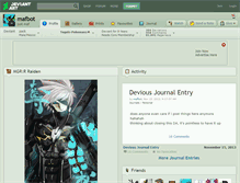 Tablet Screenshot of mafbot.deviantart.com