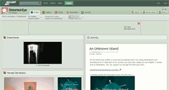 Desktop Screenshot of distorted-eye.deviantart.com