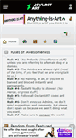 Mobile Screenshot of anything-is-art.deviantart.com