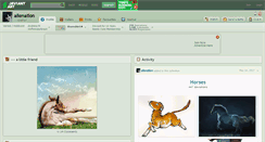Desktop Screenshot of alienation.deviantart.com
