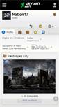 Mobile Screenshot of nation17.deviantart.com