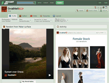 Tablet Screenshot of gwathiell.deviantart.com