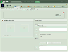 Tablet Screenshot of drogoth63.deviantart.com
