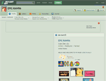 Tablet Screenshot of epic-rawr6.deviantart.com