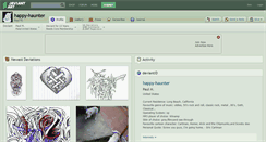 Desktop Screenshot of happy-haunter.deviantart.com