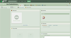 Desktop Screenshot of howthemindworks.deviantart.com