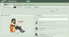 Desktop Screenshot of aonyx.deviantart.com