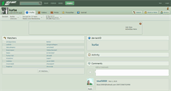 Desktop Screenshot of kurba.deviantart.com