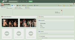 Desktop Screenshot of kiwinudes.deviantart.com