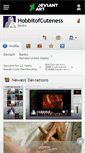 Mobile Screenshot of hobbitofcuteness.deviantart.com