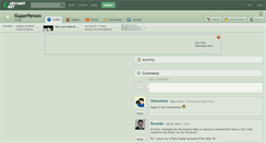 Desktop Screenshot of isuperperson.deviantart.com