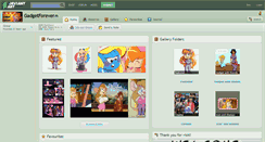 Desktop Screenshot of gadgetforever.deviantart.com