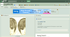Desktop Screenshot of l-is-justice-club.deviantart.com