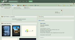 Desktop Screenshot of dark-echo.deviantart.com