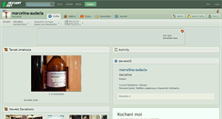 Desktop Screenshot of marcelina-audacia.deviantart.com