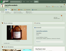 Tablet Screenshot of marcelina-audacia.deviantart.com