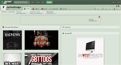 Desktop Screenshot of jaywestdesigns.deviantart.com