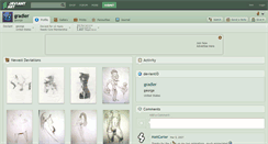 Desktop Screenshot of gradier.deviantart.com