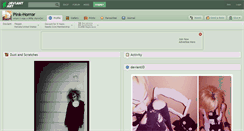 Desktop Screenshot of pink-horror.deviantart.com
