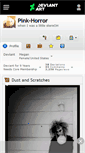 Mobile Screenshot of pink-horror.deviantart.com