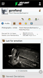 Mobile Screenshot of gorefiend.deviantart.com