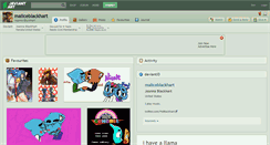 Desktop Screenshot of maliceblackhart.deviantart.com