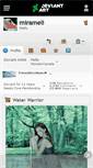 Mobile Screenshot of mirameli.deviantart.com