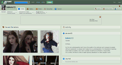 Desktop Screenshot of kokoro13.deviantart.com