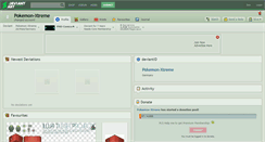 Desktop Screenshot of pokemon-xtreme.deviantart.com