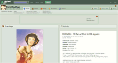 Desktop Screenshot of foxykitsuchan.deviantart.com