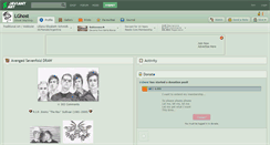 Desktop Screenshot of lghost.deviantart.com