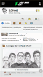 Mobile Screenshot of lghost.deviantart.com