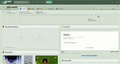 Desktop Screenshot of jolly-world.deviantart.com