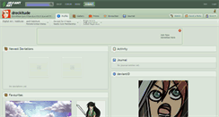 Desktop Screenshot of dreckitude.deviantart.com