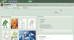 Desktop Screenshot of lucycat410.deviantart.com