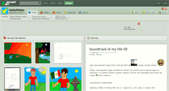 Desktop Screenshot of nettopotter.deviantart.com
