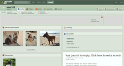 Desktop Screenshot of inter555.deviantart.com